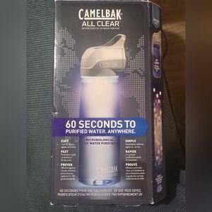 CamelBak All Clear UV Water Purifier Water Bottle